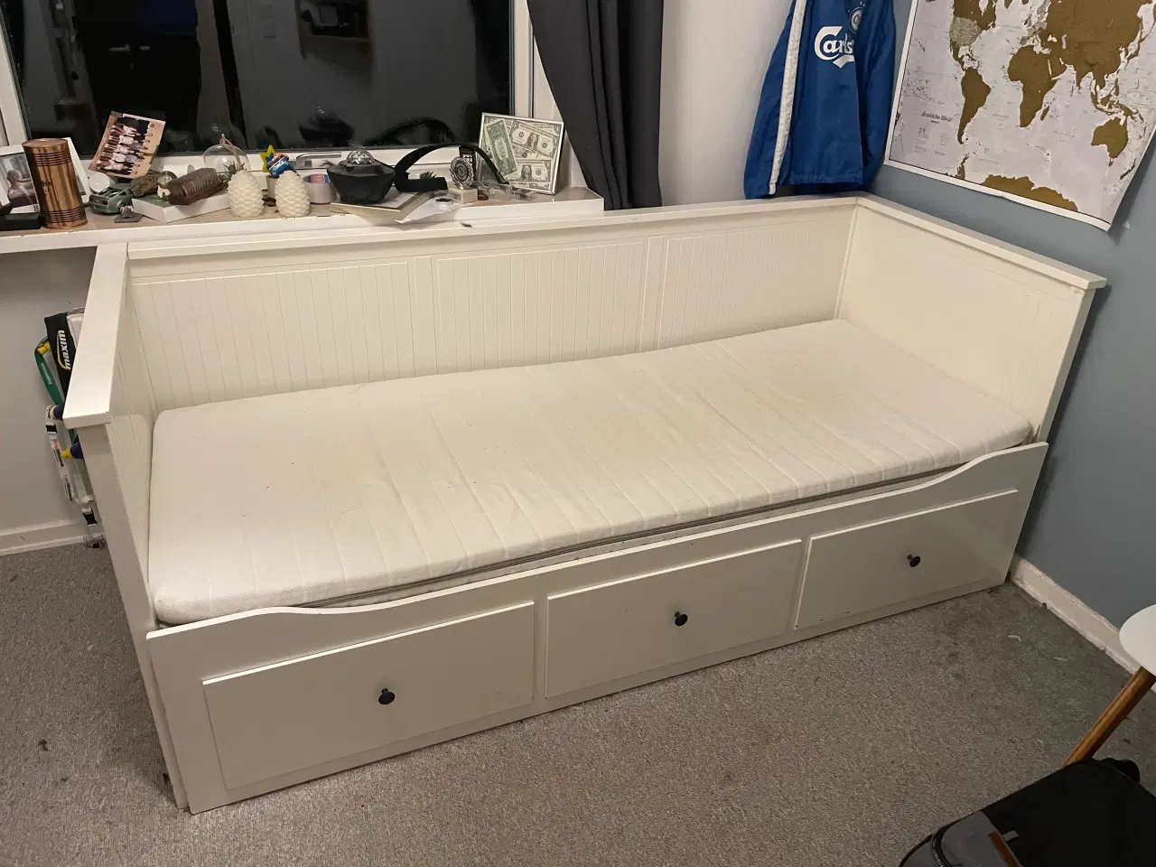 Billede 1 - Ikea Hemnes udtræksseng