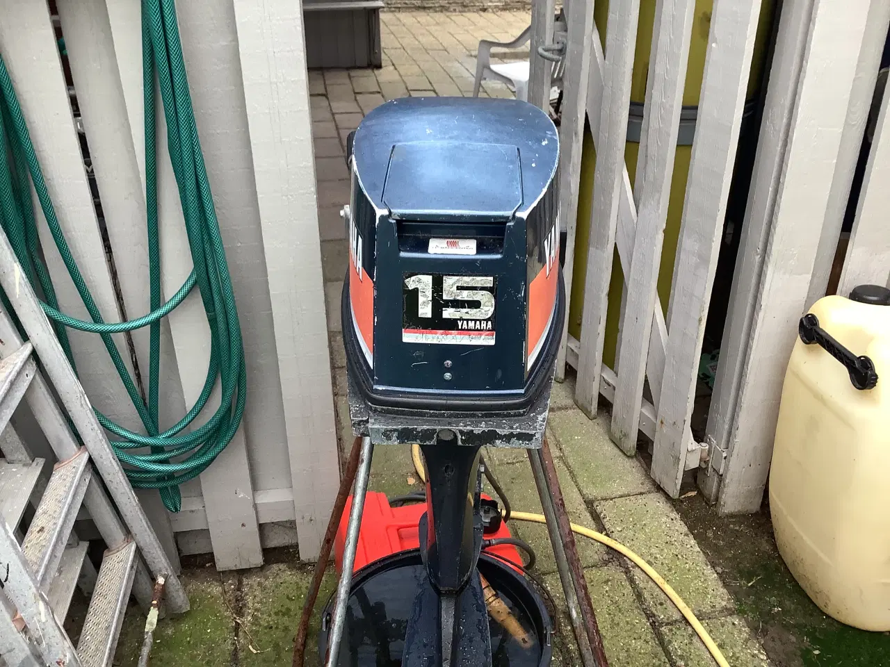 Billede 2 - 15hk Yamaha med kort ben