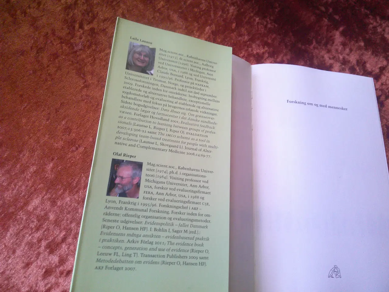 Billede 2 - Forskning om og med mennesker, Laila Launsø