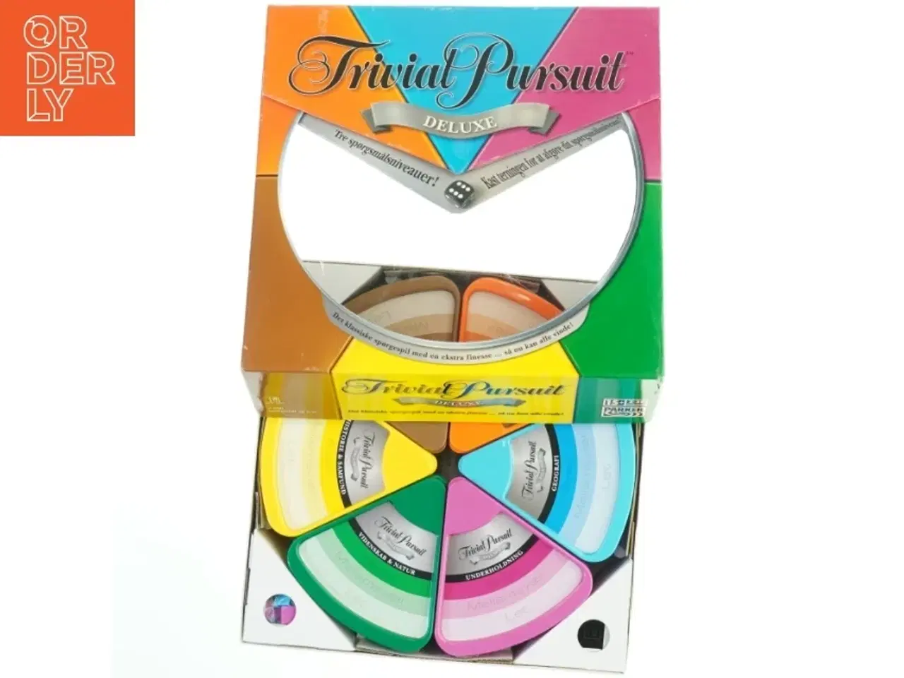 Billede 2 - Trivial Pursuit Deluxe brætspil fra Hasbro (str. 27x9 cm)
