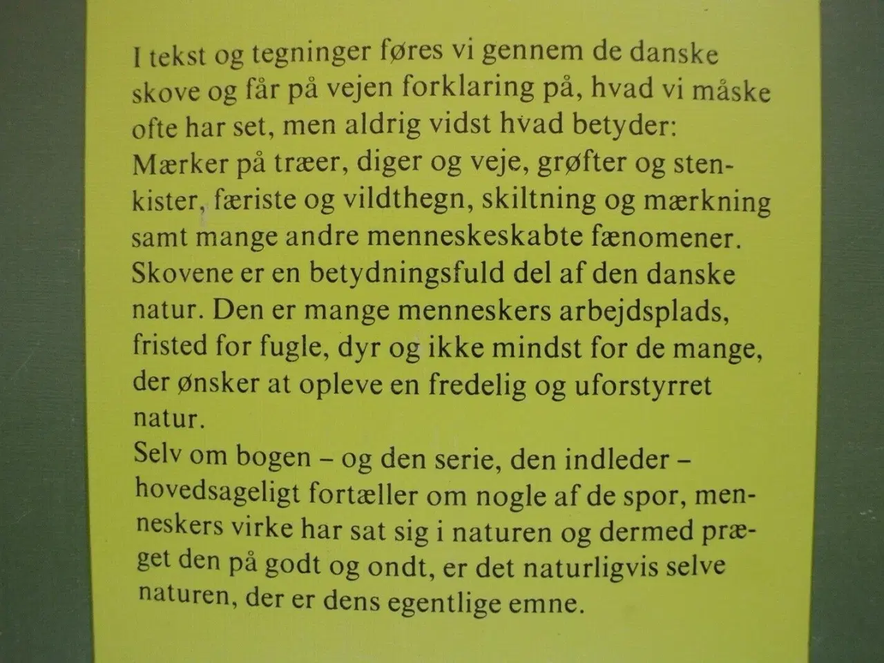 Billede 4 - menneskespor i naturen - skoven, af mogens anderse