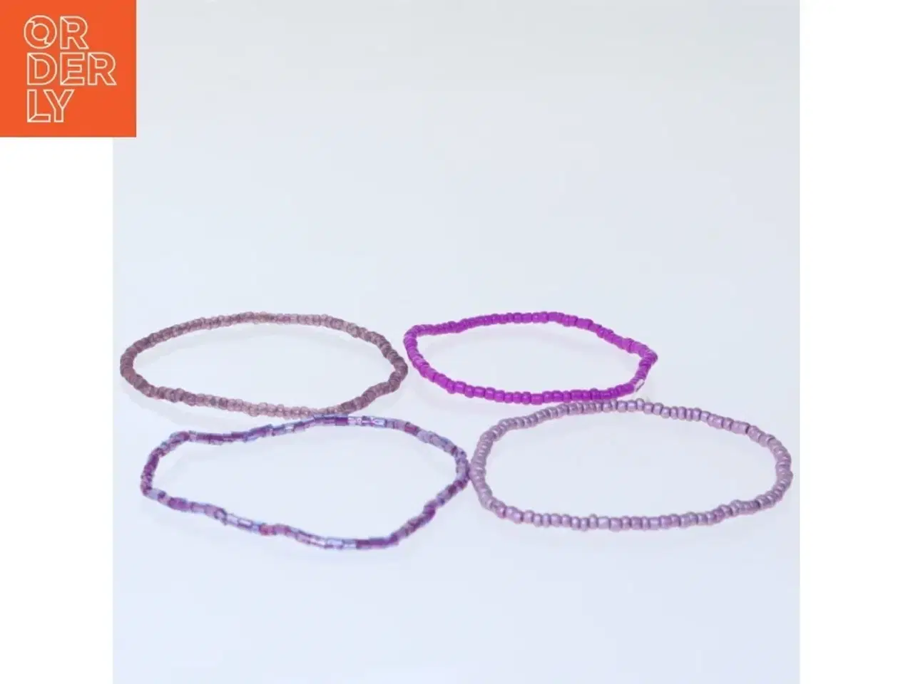 Billede 2 - Sæt af perlearmbånd (str. Ø 6,5 cm)