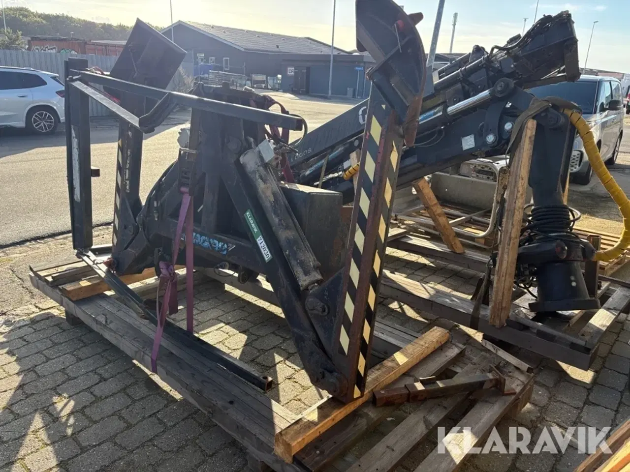 Billede 4 - Kran til traktor Giraf System I70