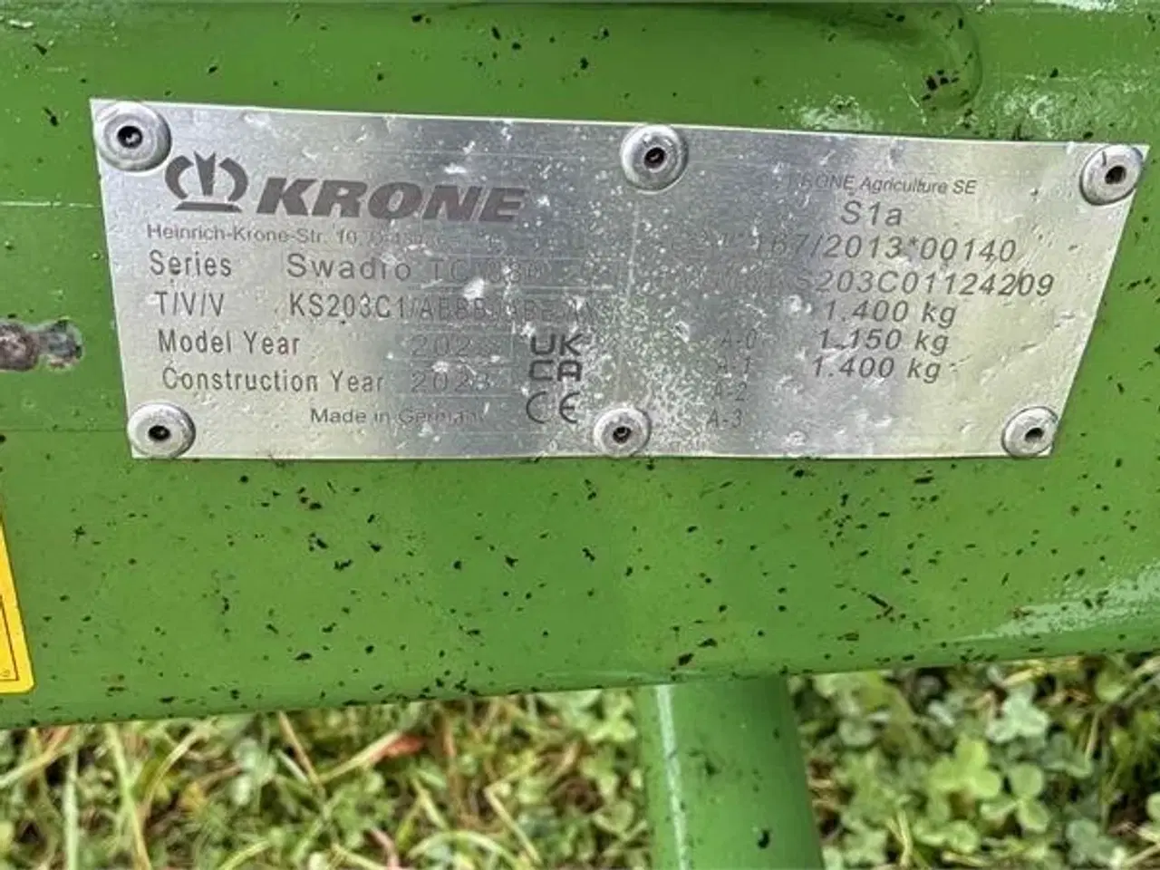 Billede 5 - Krone Swadro TC 880