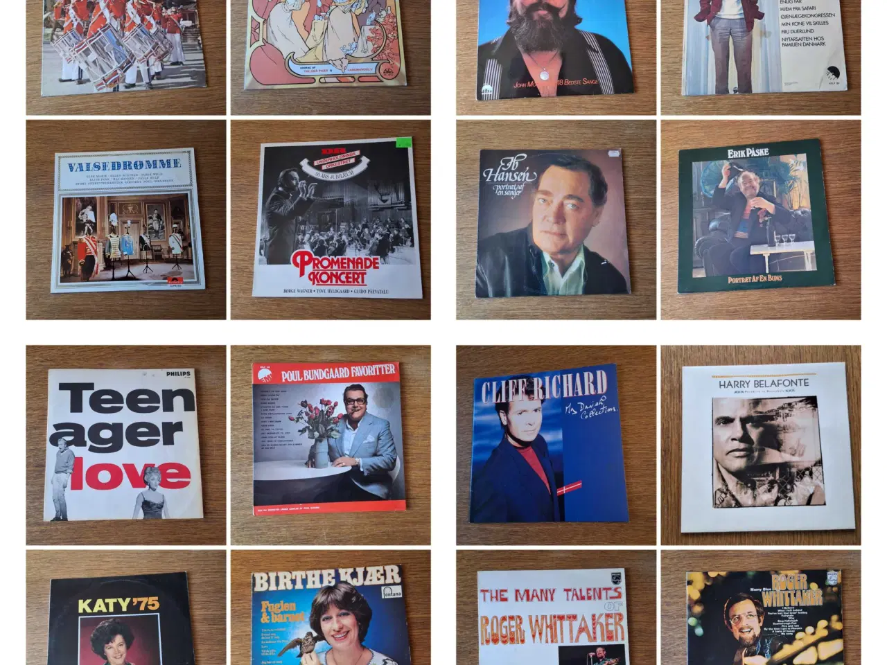 Billede 1 - 16 LP-musikalbum, vinyl - 15kr/stk - 3for30kr 