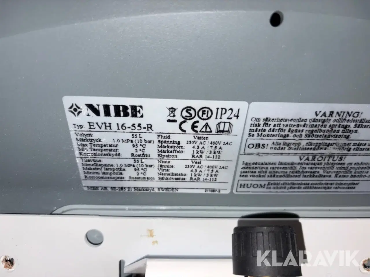 Billede 9 - Varmtvandsbeholdere Nibe Eminent EVH 16-55-R 2 styk