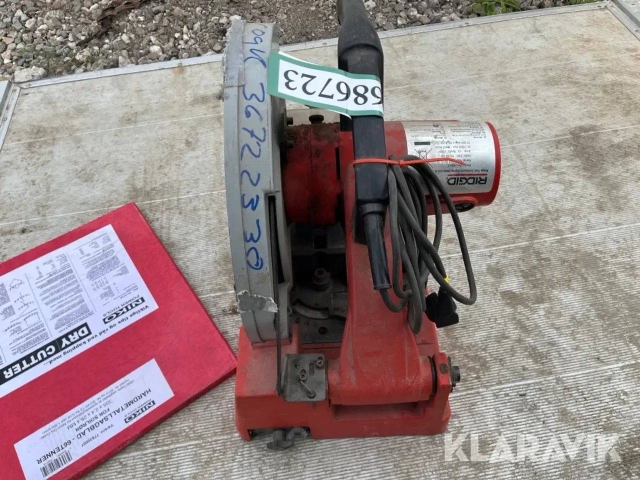 Billede 9 - Metal rundsav Ridgid 590-L