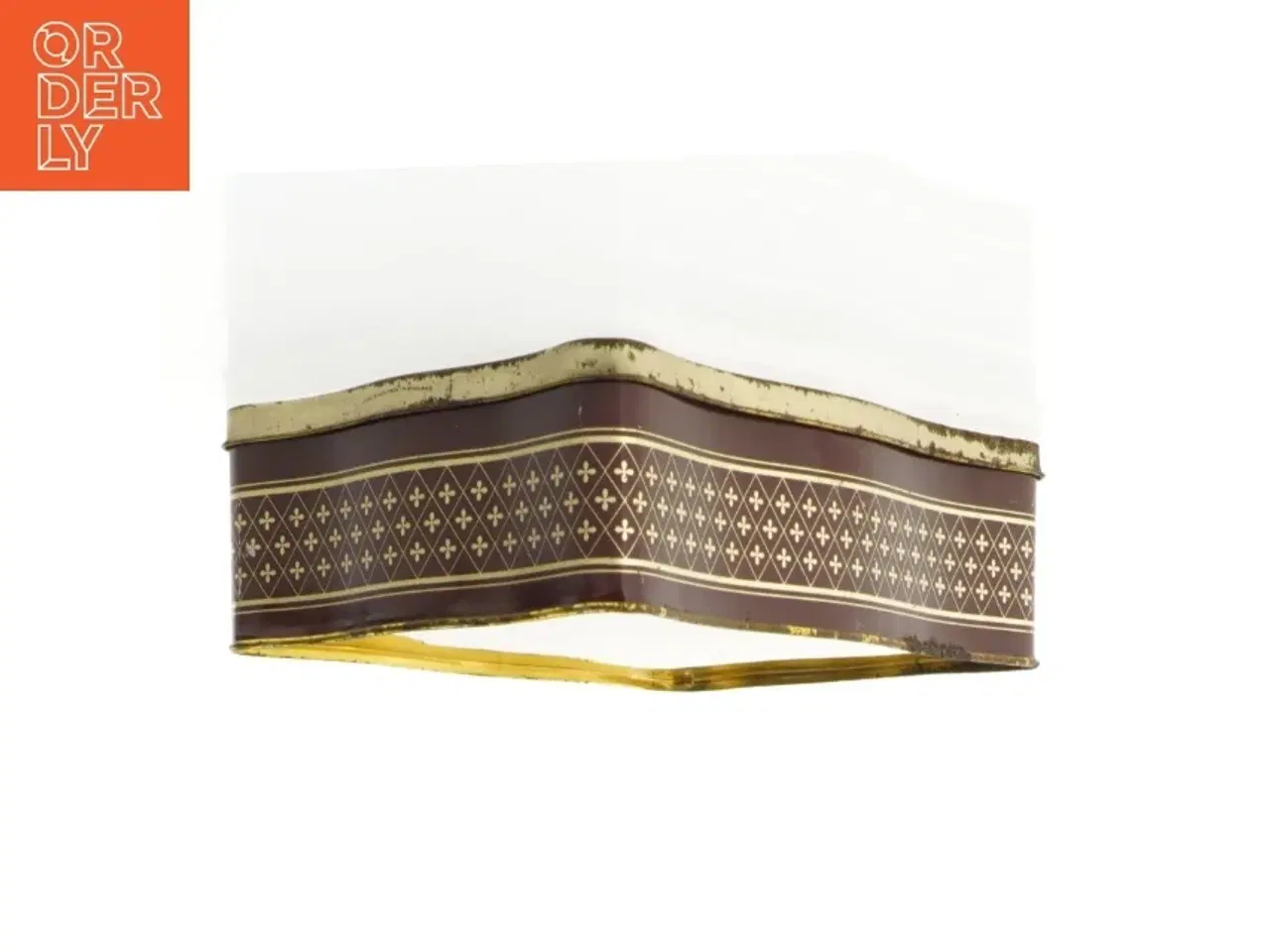 Billede 5 - Vintage kagedåse (str. 21 x 15,5 x 7 cm)