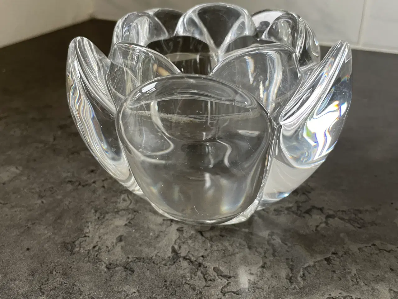 Billede 2 - Holmegaard ? Fyrfadsstager lotus