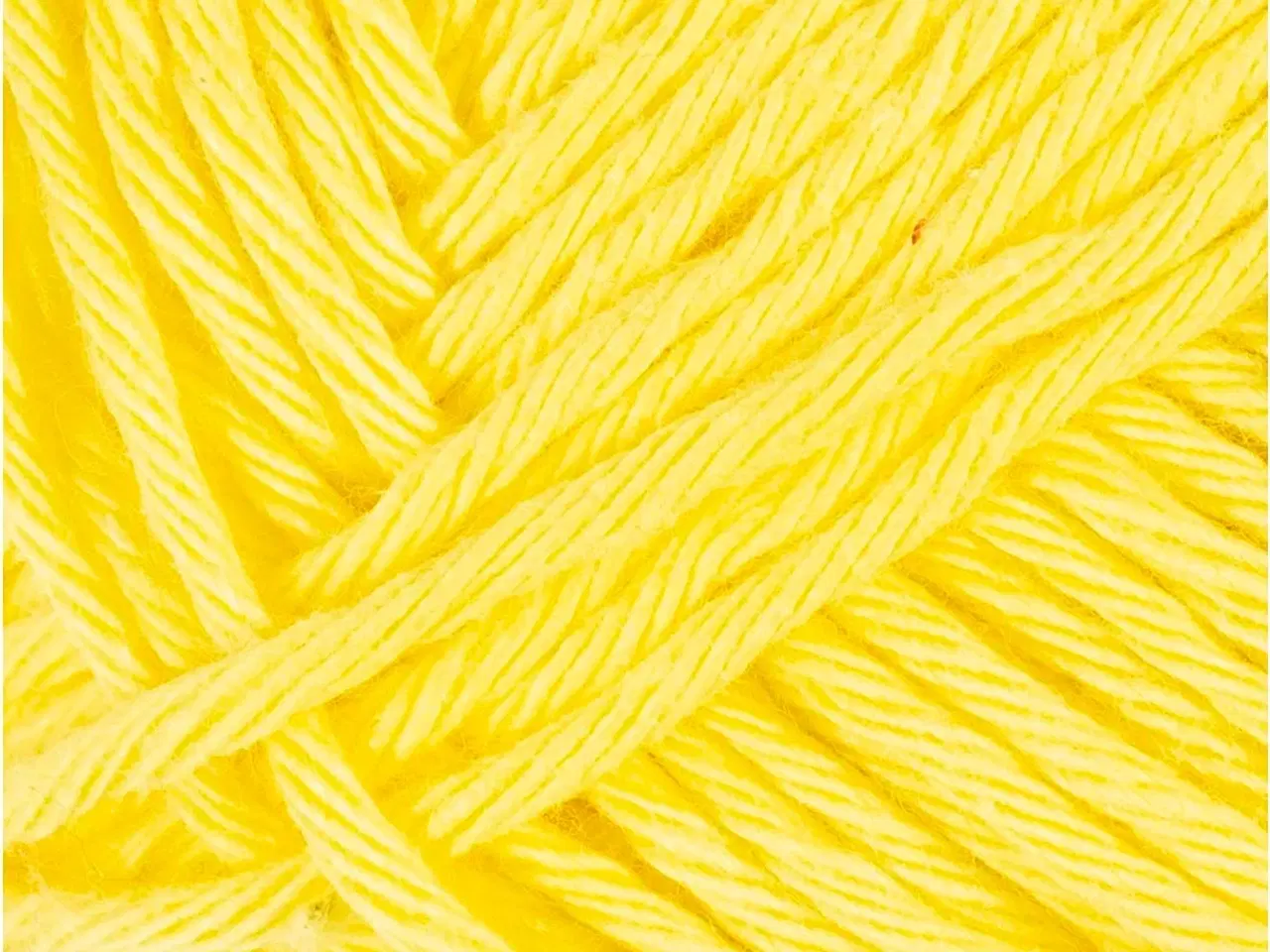 Billede 1 - Gul Bomuldsgarn 8/8 - 50g, 80-85m til Strik & Hækling