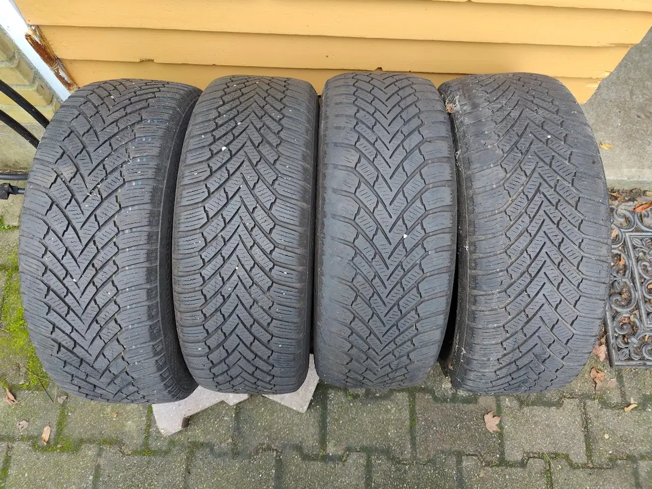 Billede 4 - Vinterdæk på stålfælge, 195/55