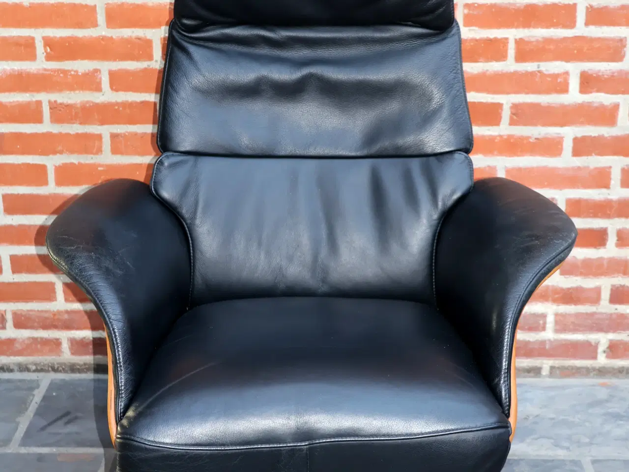 Billede 5 - Hjort Knudsen læder læne/liggestol