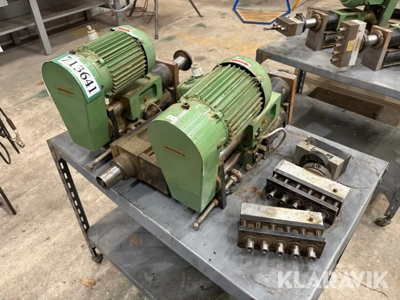 Billede 1 - El-pneumatisk borreenhed Grotefeld