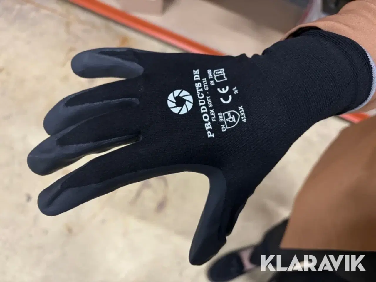 Billede 1 - Arbejdshandsker Flex soft Størrelse 9 - 240 par i alt