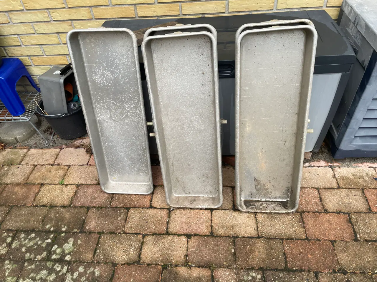 Billede 4 - Rustfri stål vaskekar 5 stk