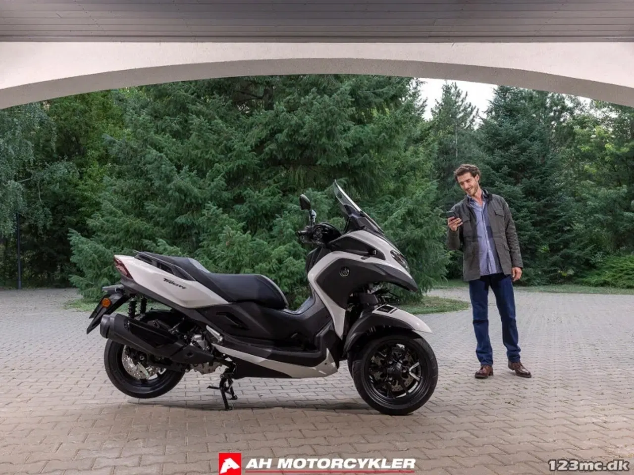 Billede 12 - Yamaha Tricity 300 Airbag Milky White