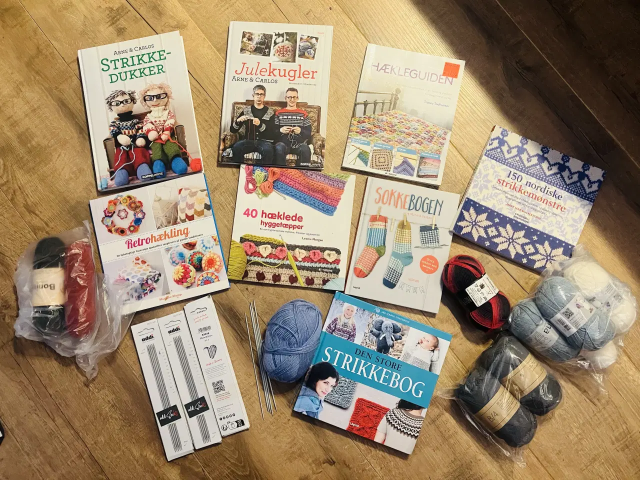 Billede 1 - Strikke/hækle pakke