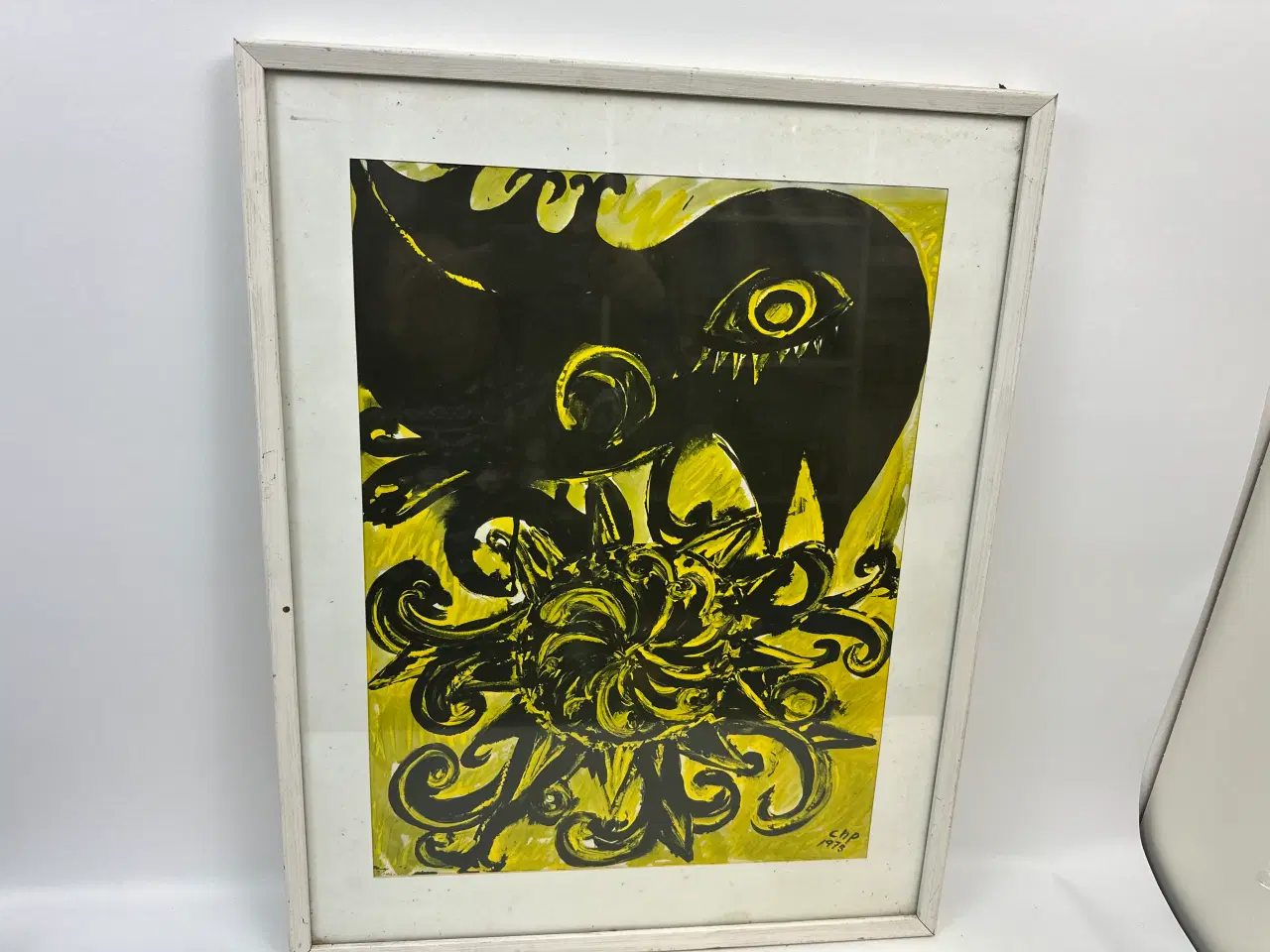 Billede 1 - Carl Henning Pedersen, farvetryk (1973)