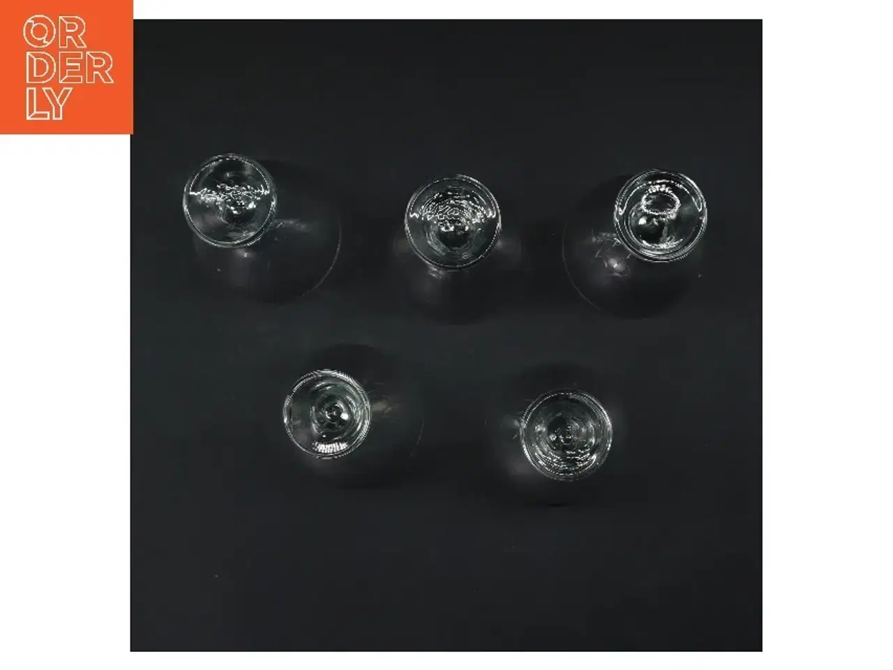 Billede 2 - Holmegaard Princess vinglas sæt (str. 5 stk Ø 6,5 cm længde 14 cm)