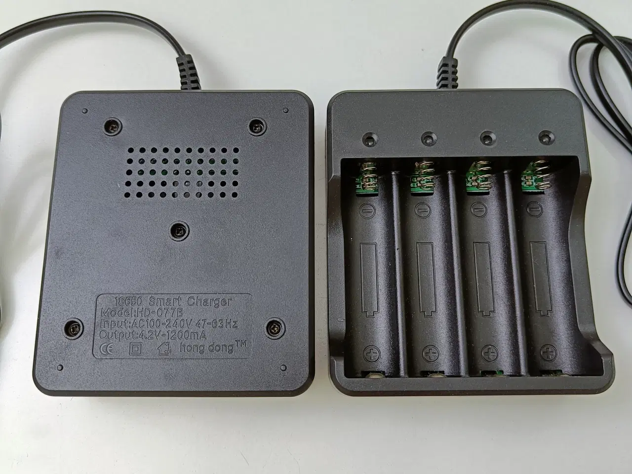 Billede 4 - NY! Batterioplader til 18650 3.7V og 4.2V