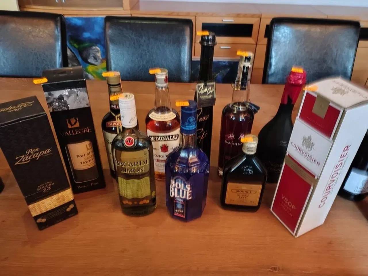 Billede 1 - 11 fl. Spiritus og likør