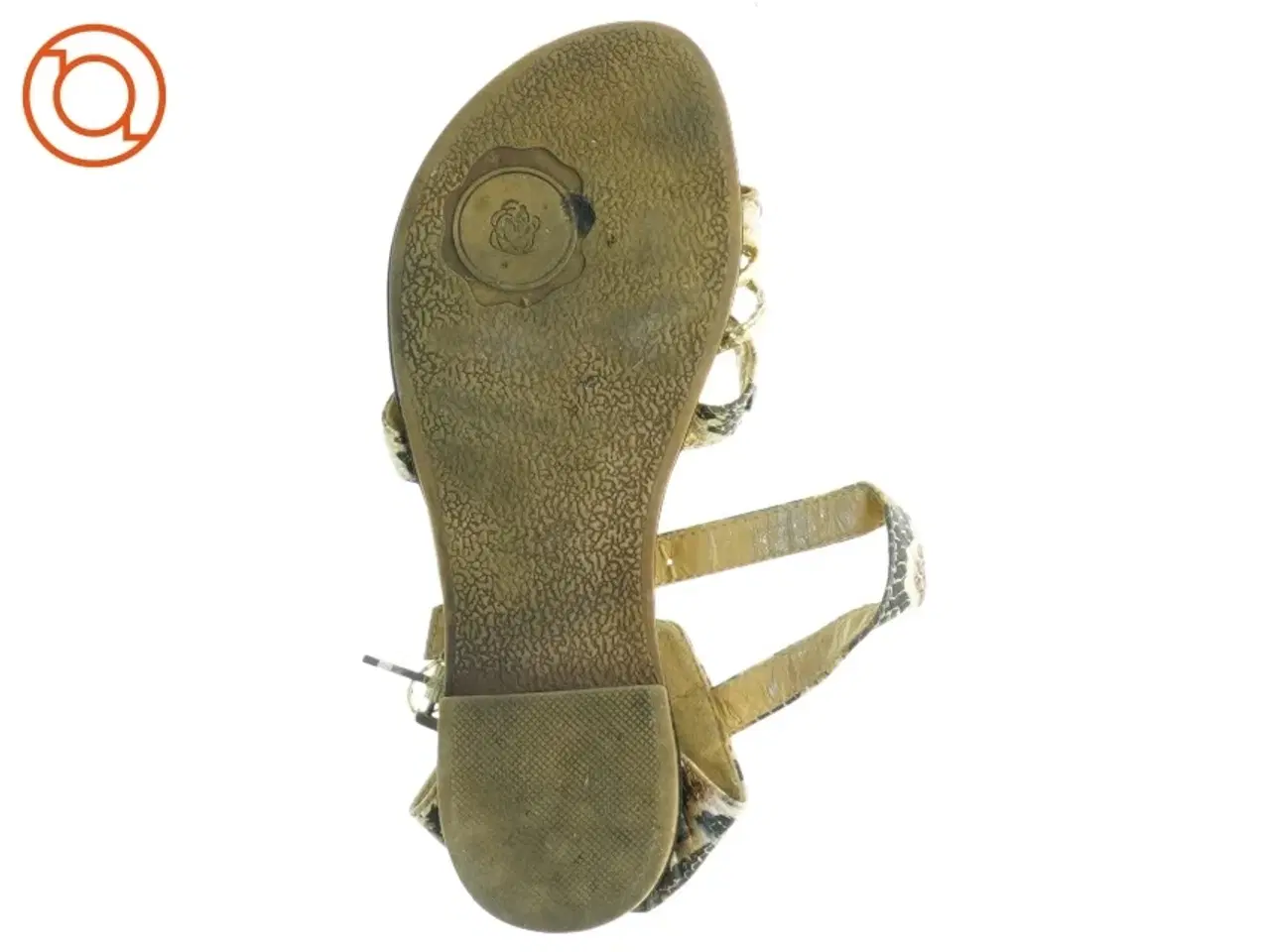 Billede 5 - Flade sandaler med sten detaljer fra Acierta (str. 36)