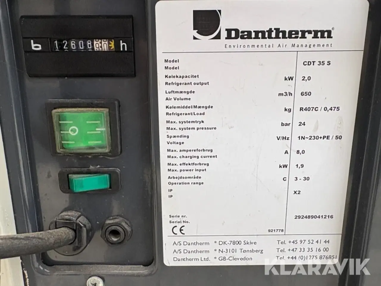 Billede 6 - Affugtere Dantherm CDT 35 S 2 styks