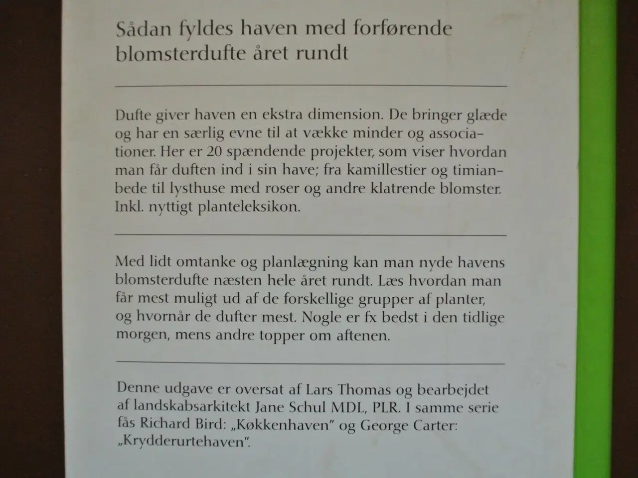 Billede 3 - dufthaven, af richard bird. foto af jonathan buckl