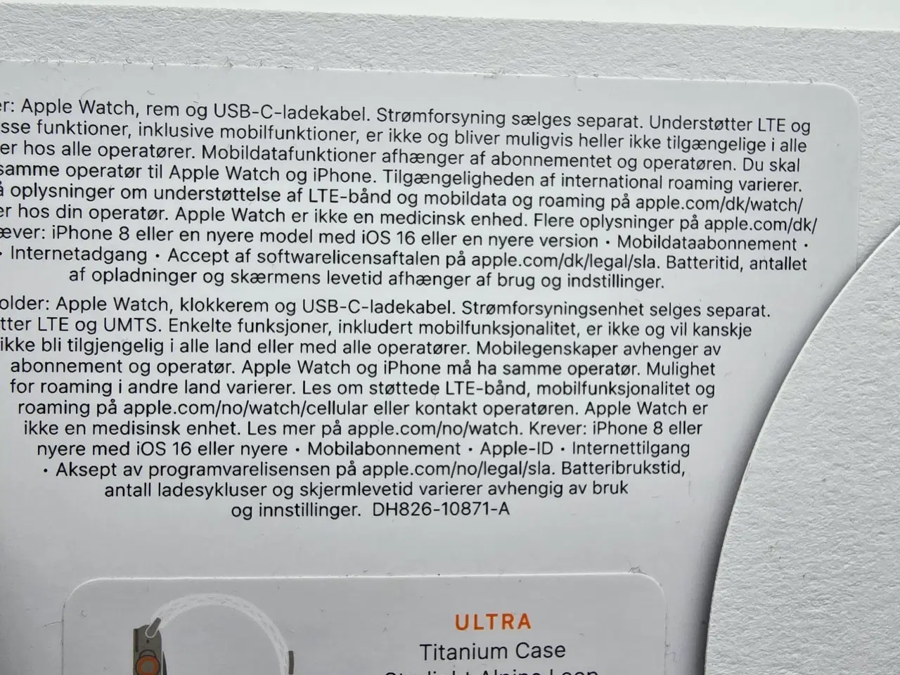 Billede 8 - Apple Watch Ultra 49mm Titanium 