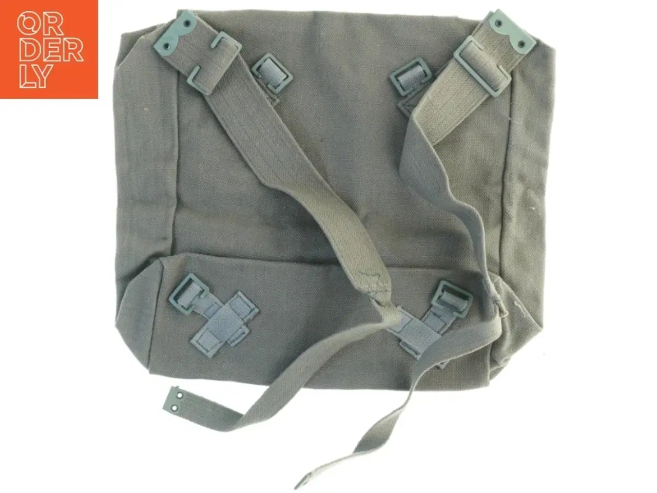 Billede 4 - Skuldertaske i militærstil (str. 33 x, 12 x 33 cm)