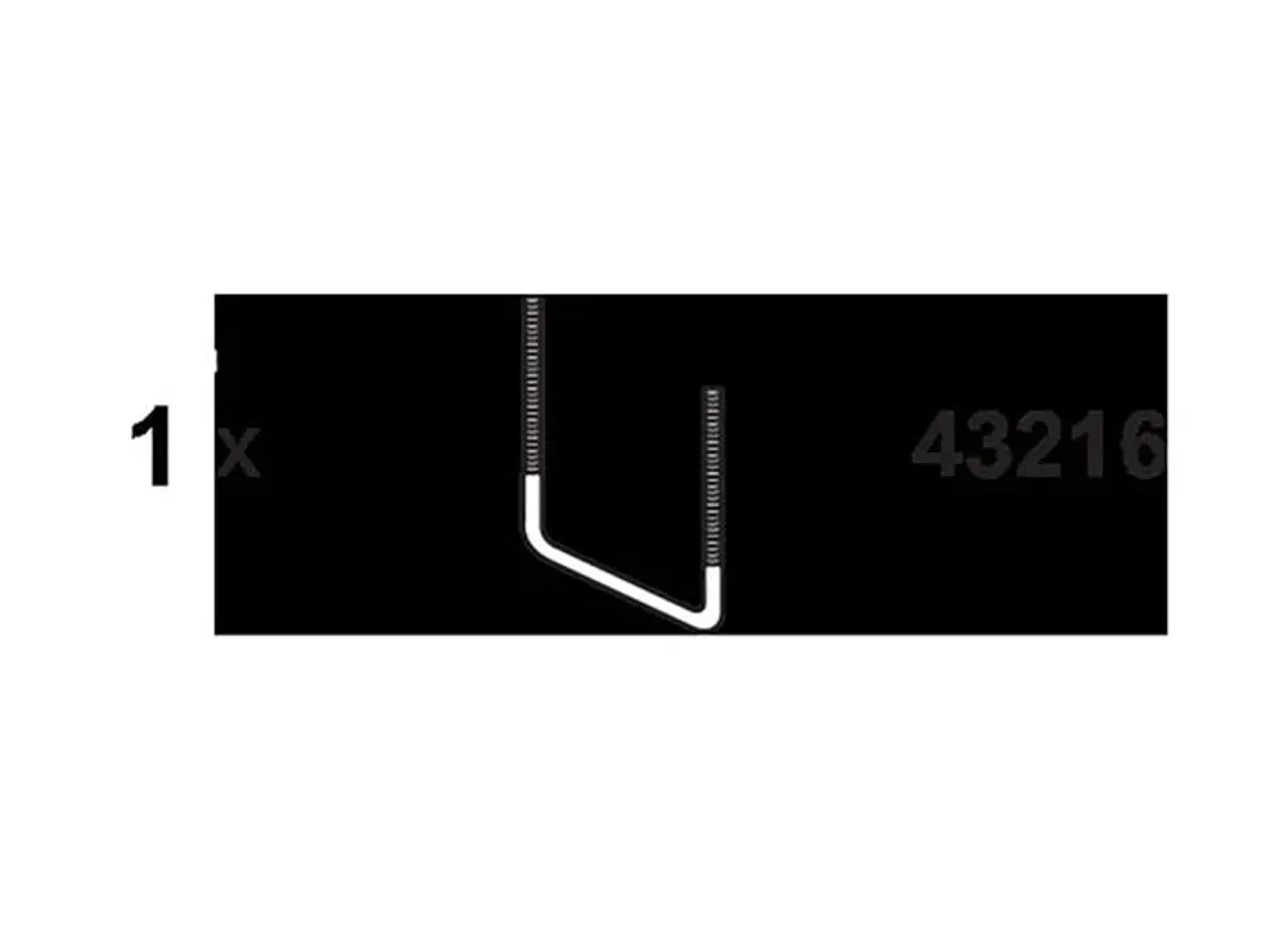Billede 1 - Thule u-bøjle 80mm