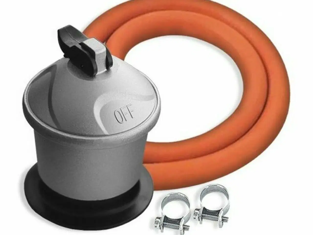 Billede 1 - HJM gasregulator med gasrør