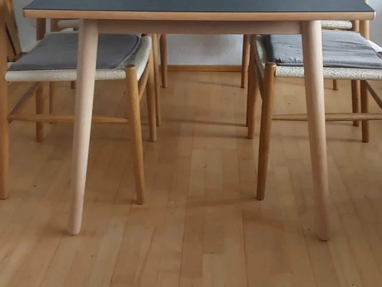 Billede 2 - Poul Volther for FDB. Spisebord model C3 5B, black