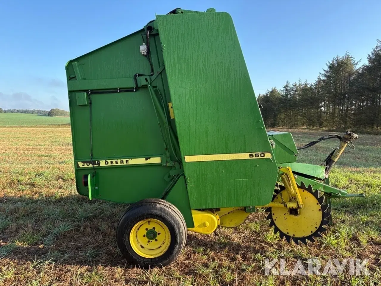 Billede 6 - Ballepresser John Deere 550