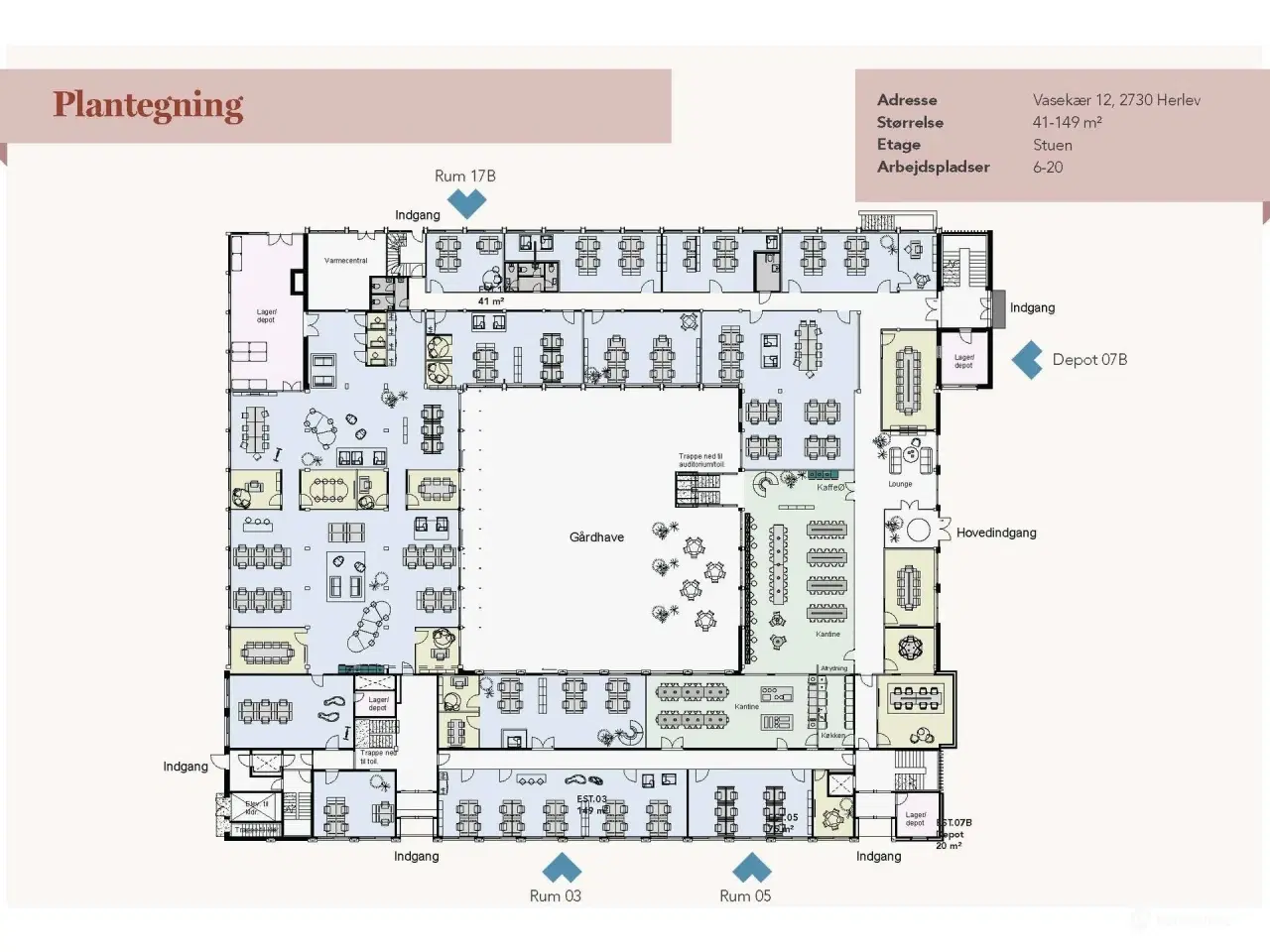 Billede 12 - Kontorfællesskab totalrenoveres med ideel beliggenhed