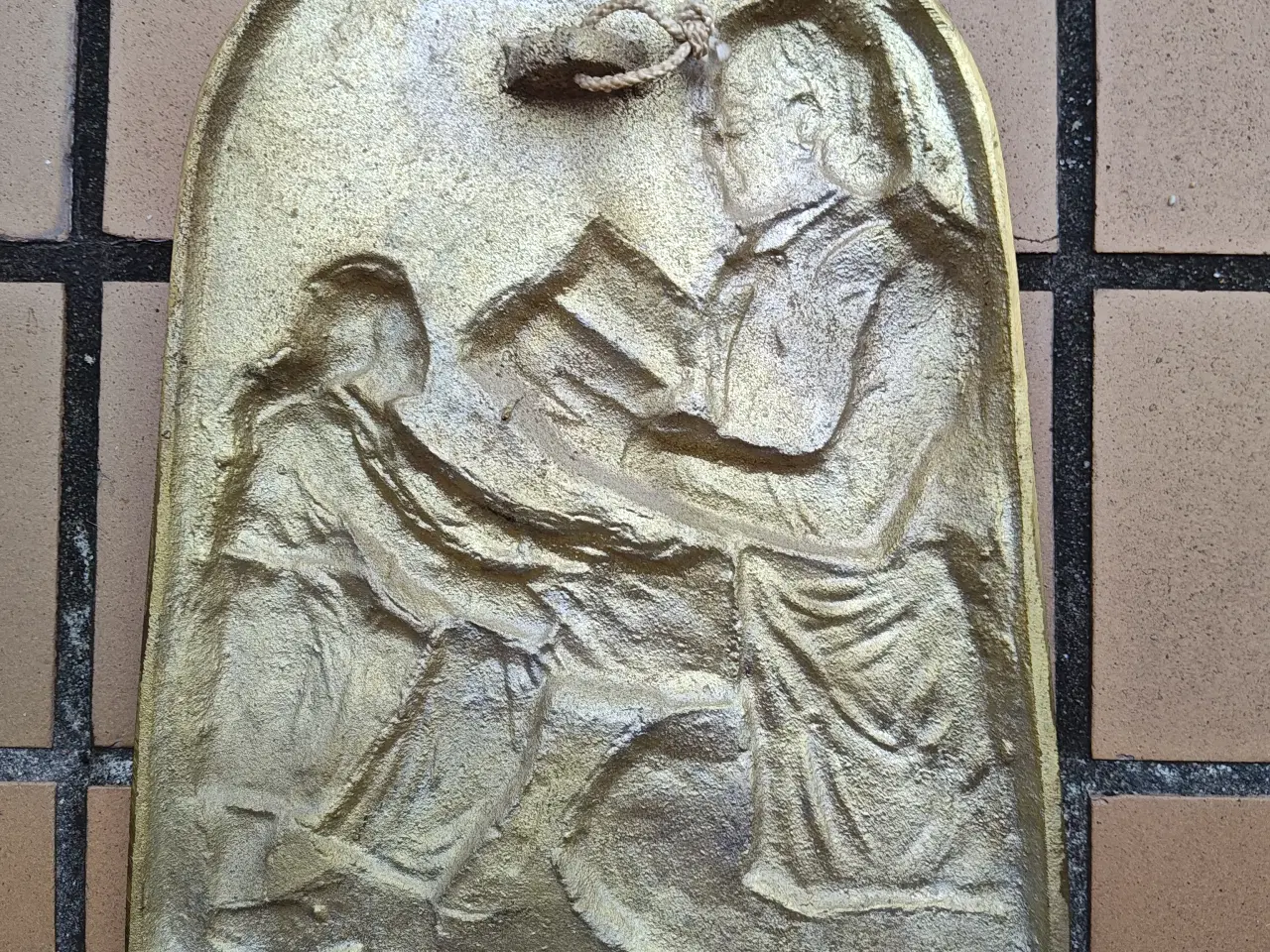 Billede 2 - Gammelt og Tungt H.C. Andersen relief HC Andersen