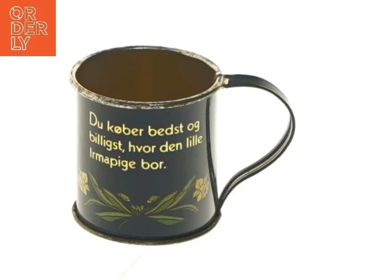 Billede 2 - Dekorativ blikkrus med Irmapige fra Irma (str. 4 cm)