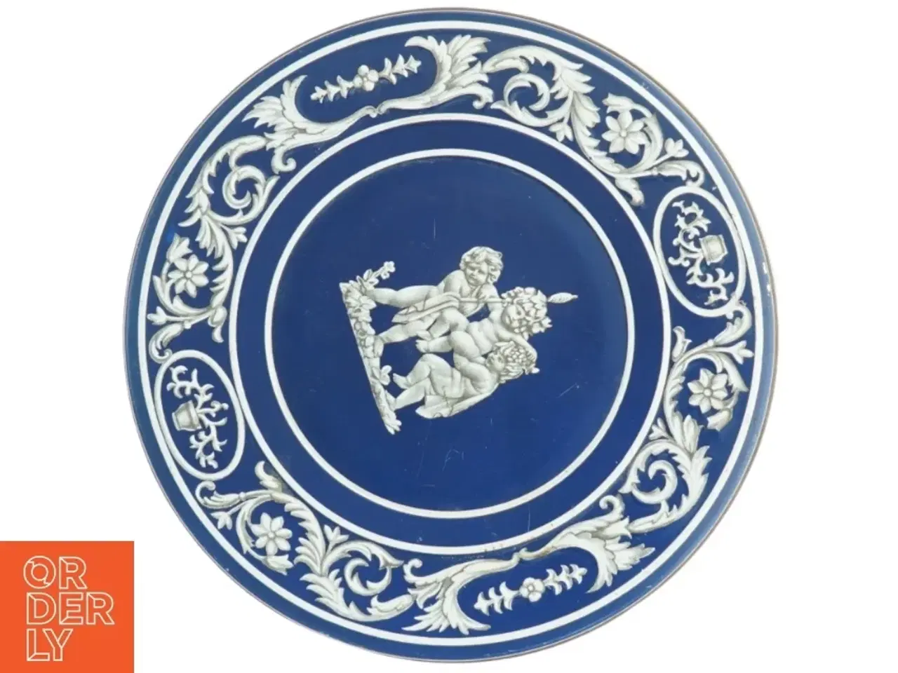 Billede 6 - Dekorativ dåse i Wedgwood-stil (str. Diameter 21 cm h 10 cm)