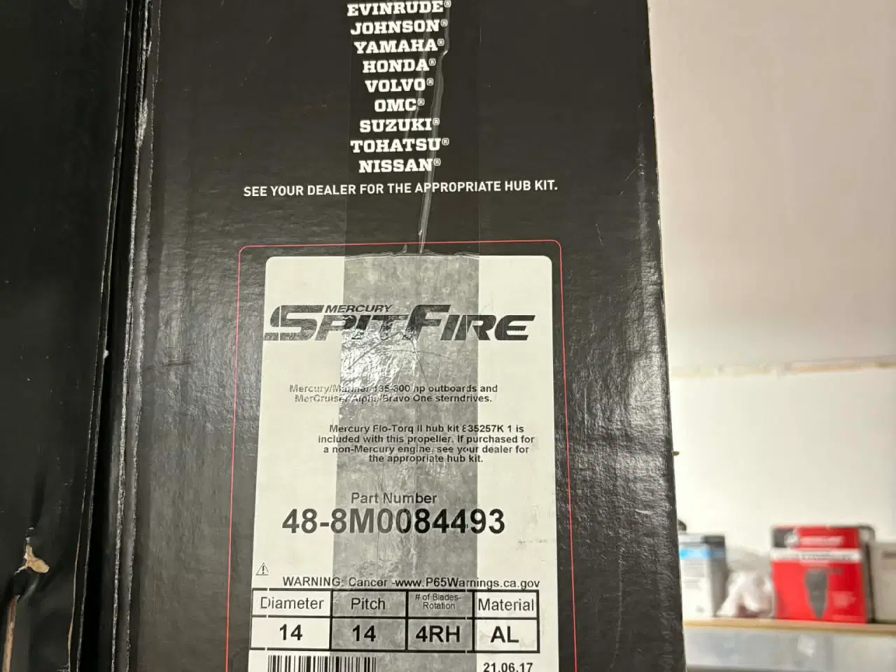 Billede 1 - Mercury Spitfire 14X14RH LD RH