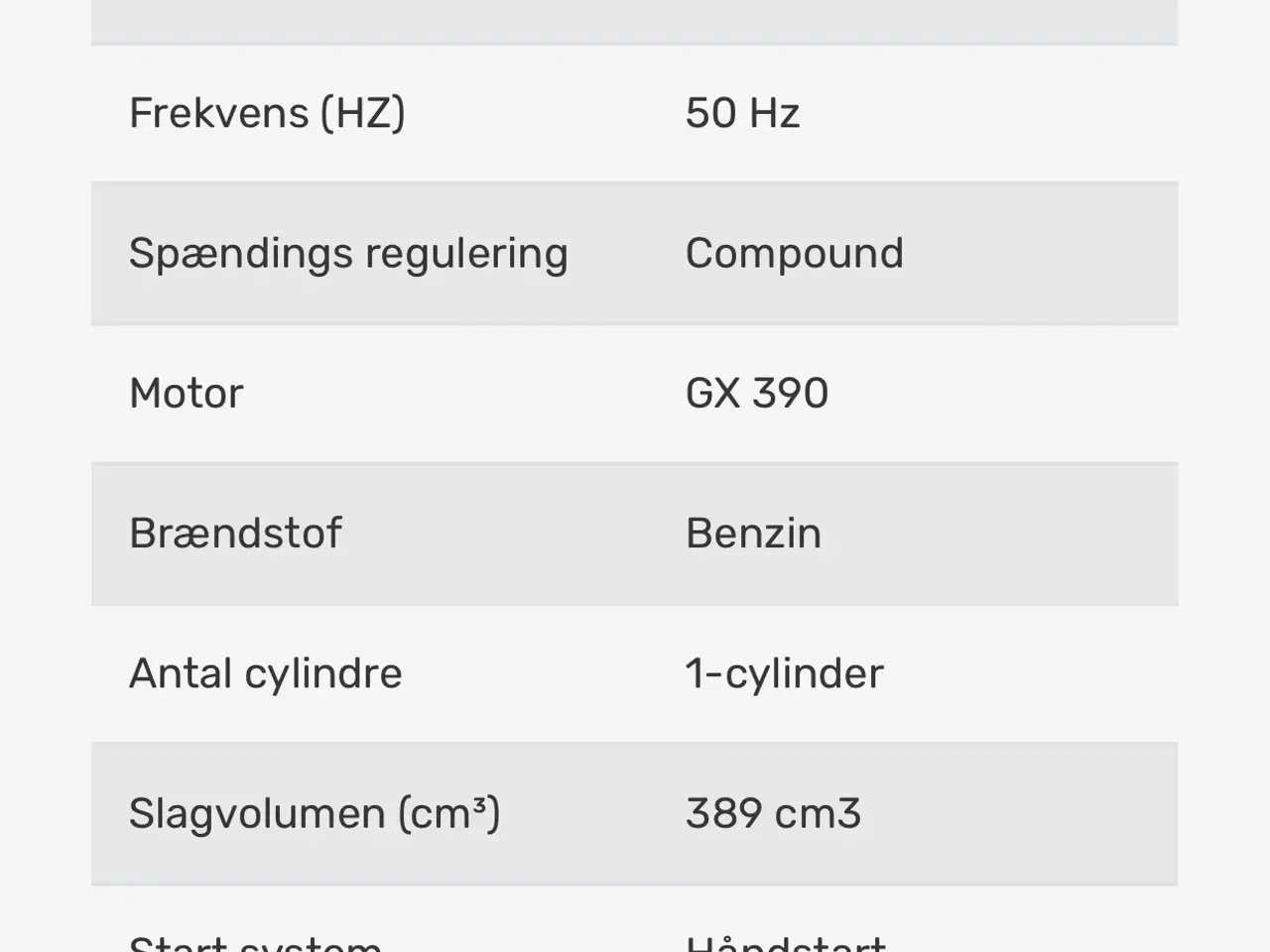 Billede 5 - Honda generator 