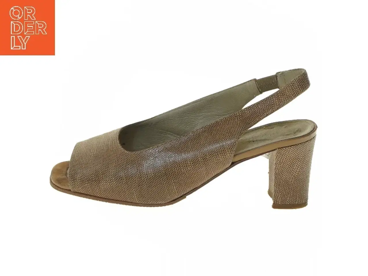 Billede 1 - Brune Minelli damesandaler med hæl fra Minelli (str. 40 )