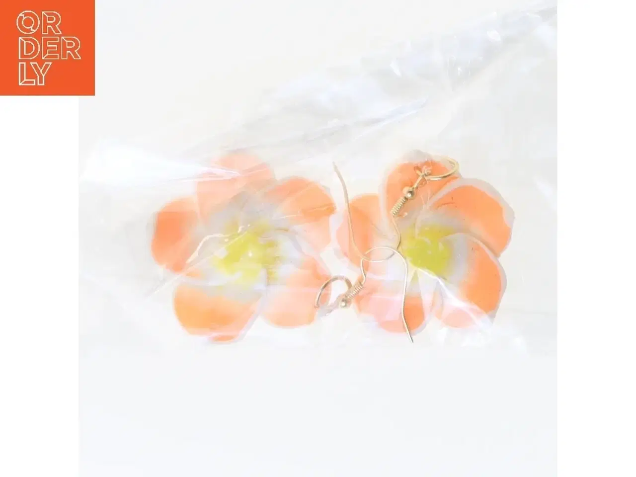 Billede 2 - Blomster ørestikker (str. Ø 3,5 cm)