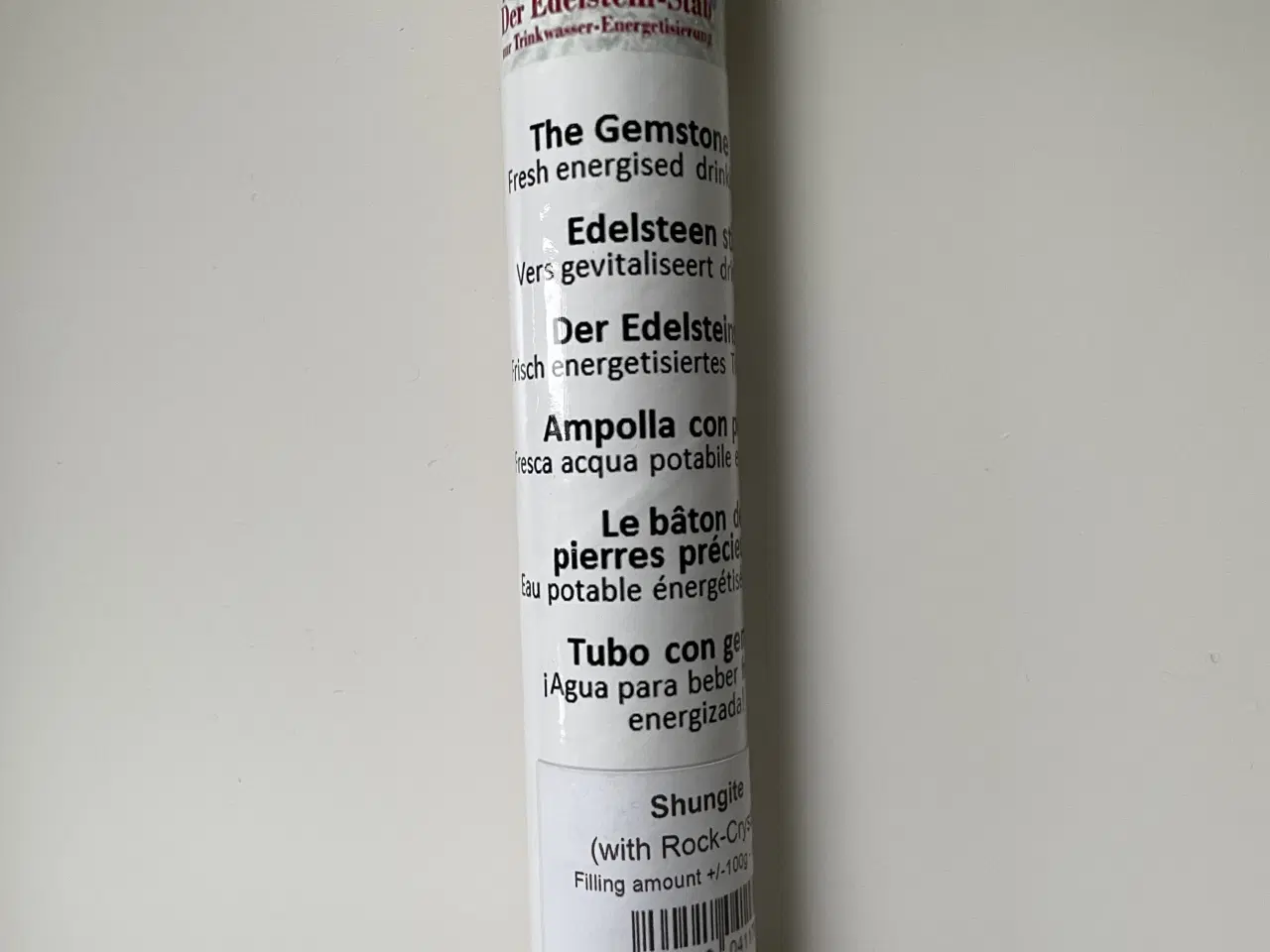 Billede 3 - Vandstav med shungite og bjergkrystaller