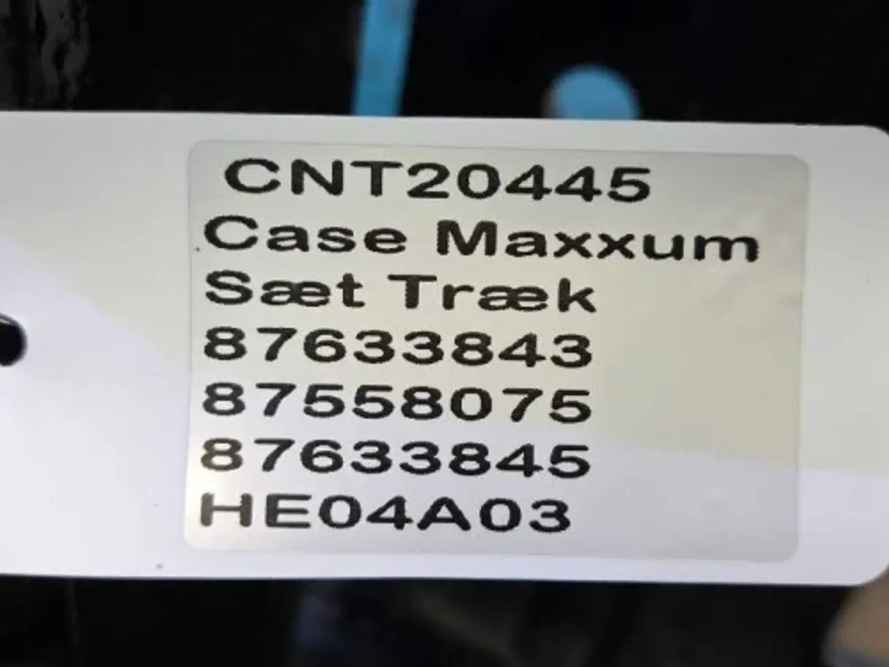 Billede 22 - Case Maxxum 140 Træk Sæt 87633843