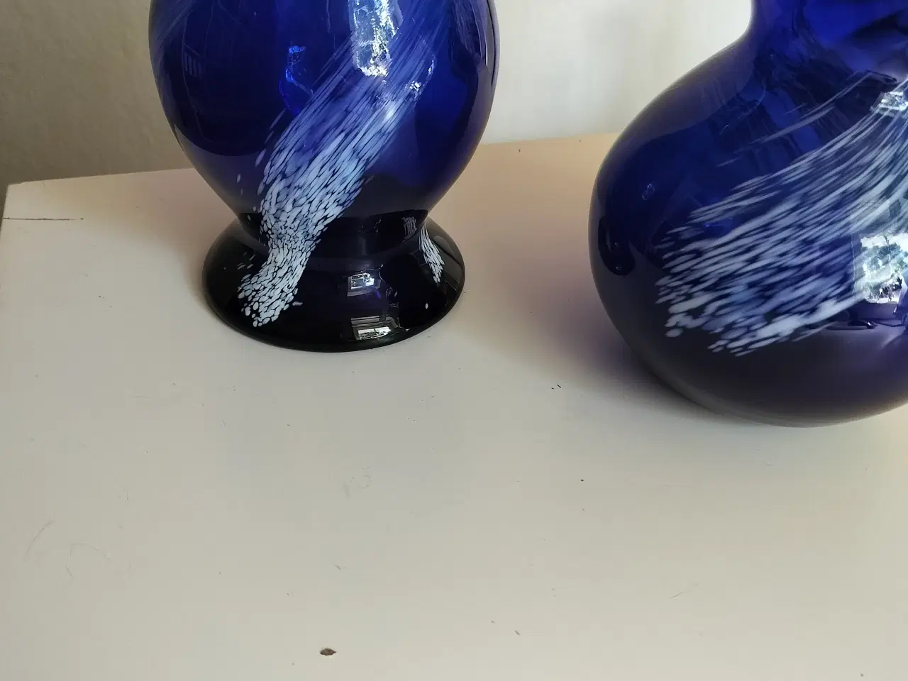 Billede 3 - Rigtig fine håndlavede glasvaser