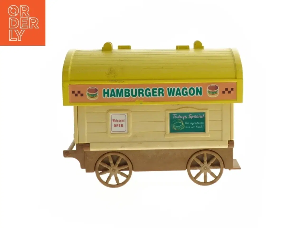 Billede 1 - Sylvanian hamburger vogn (str. 20x12x10 cm)