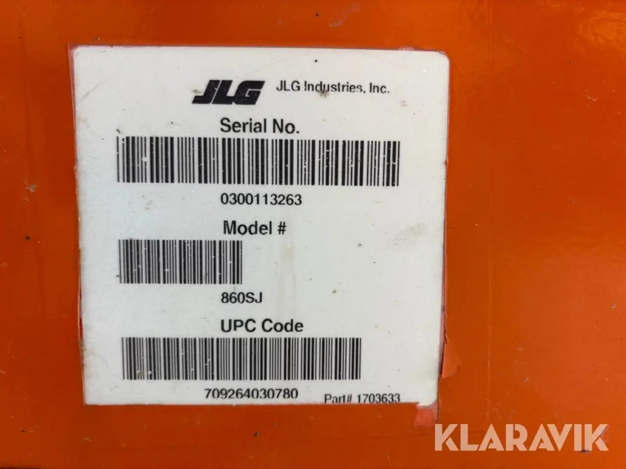 Billede 6 - Teleskop bomlift JLG 860SJ