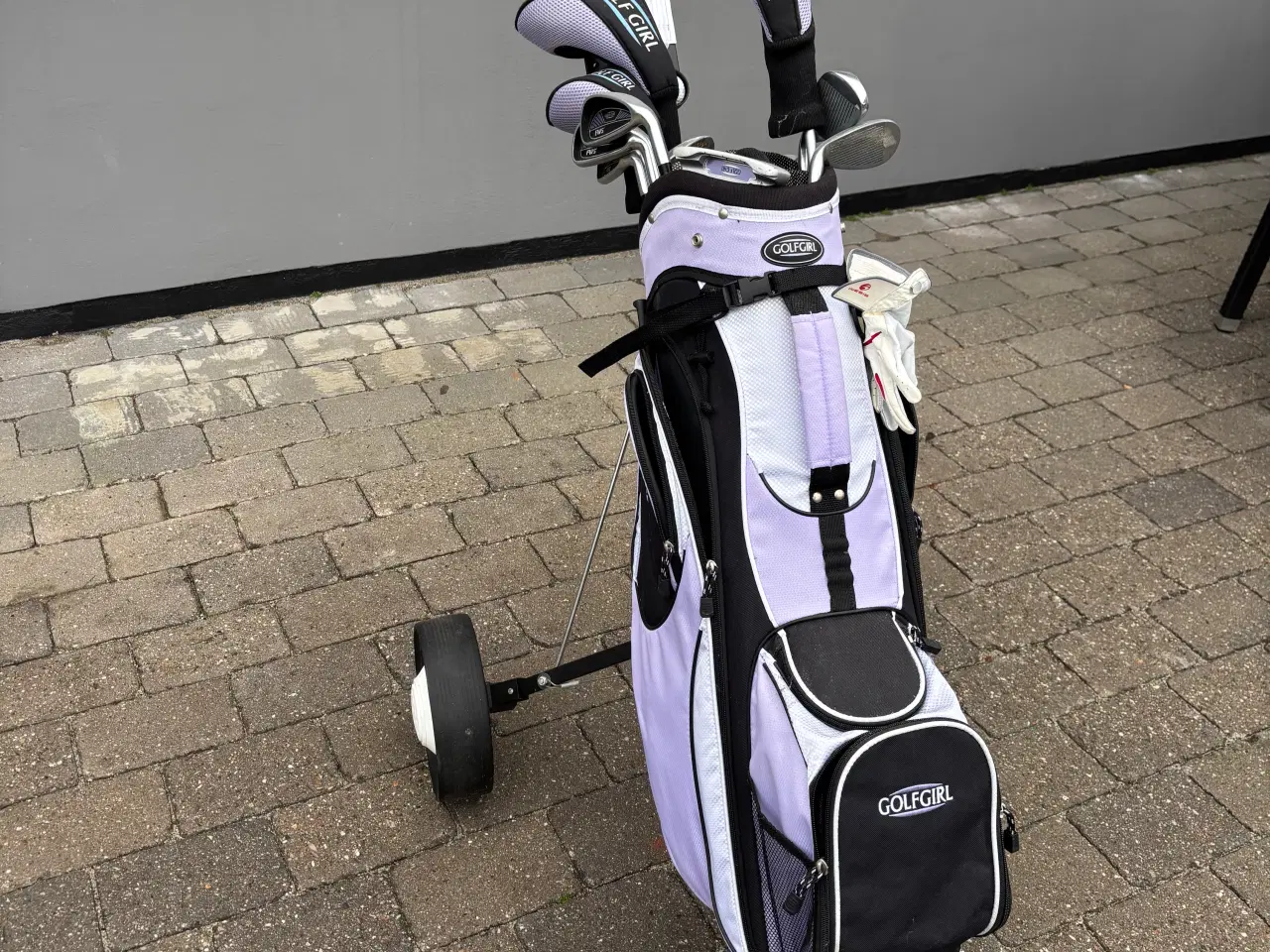 Billede 1 - Golfsæt m/Vogn - DameBegynderSæt