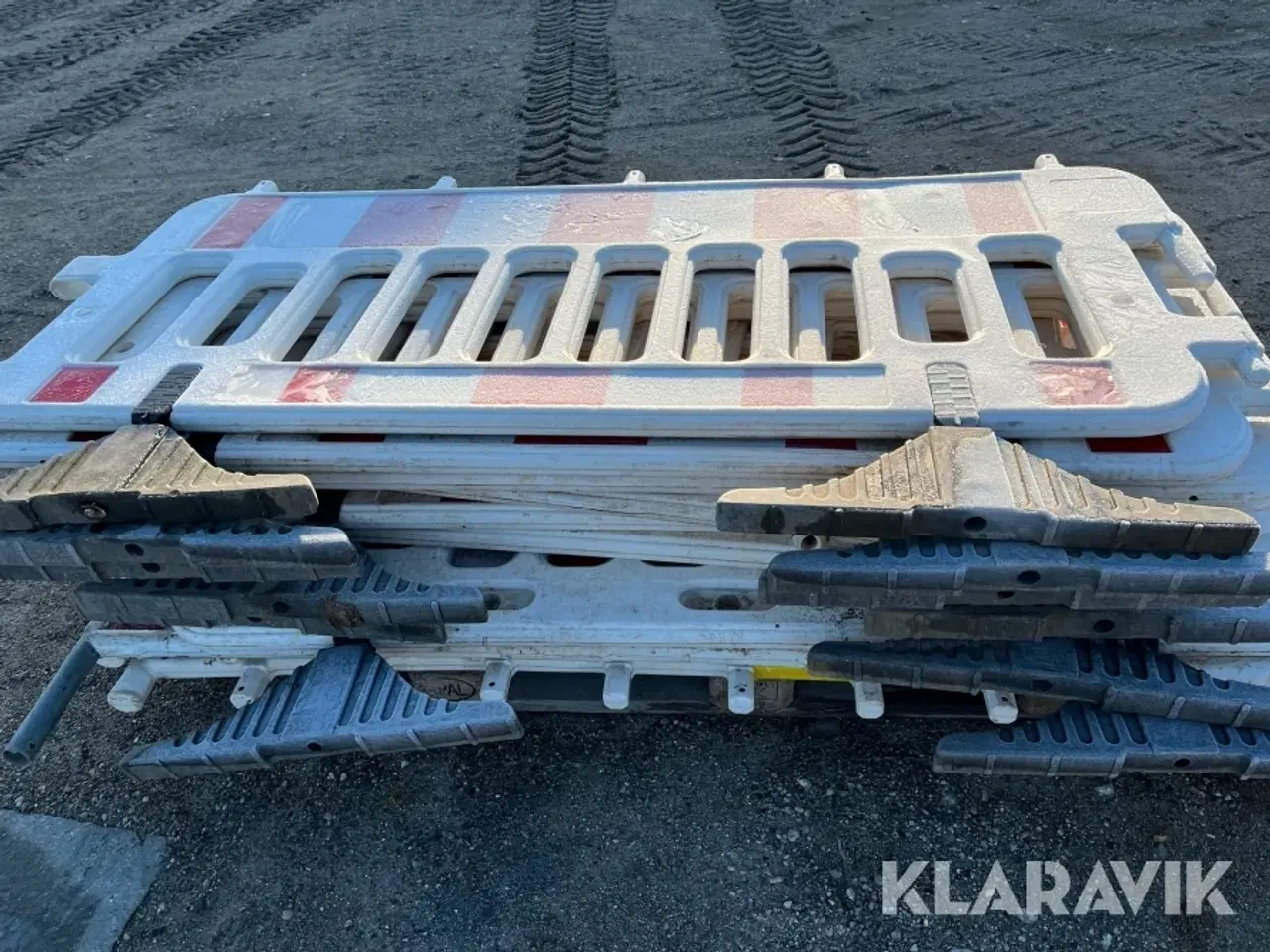 Billede 6 - Fødder til afspærringsmaterialer + Spæreflader