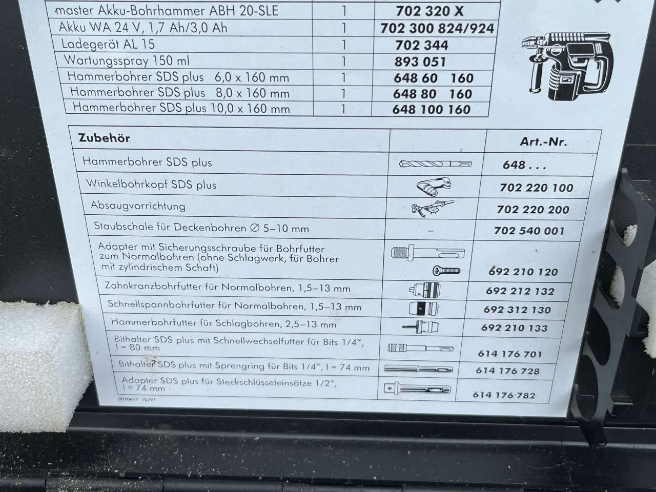 Billede 3 - Würth borhammer
